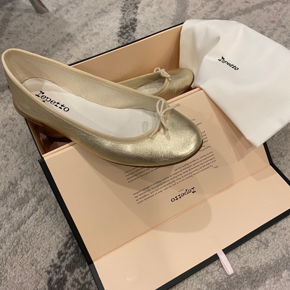 Repetto flats gold